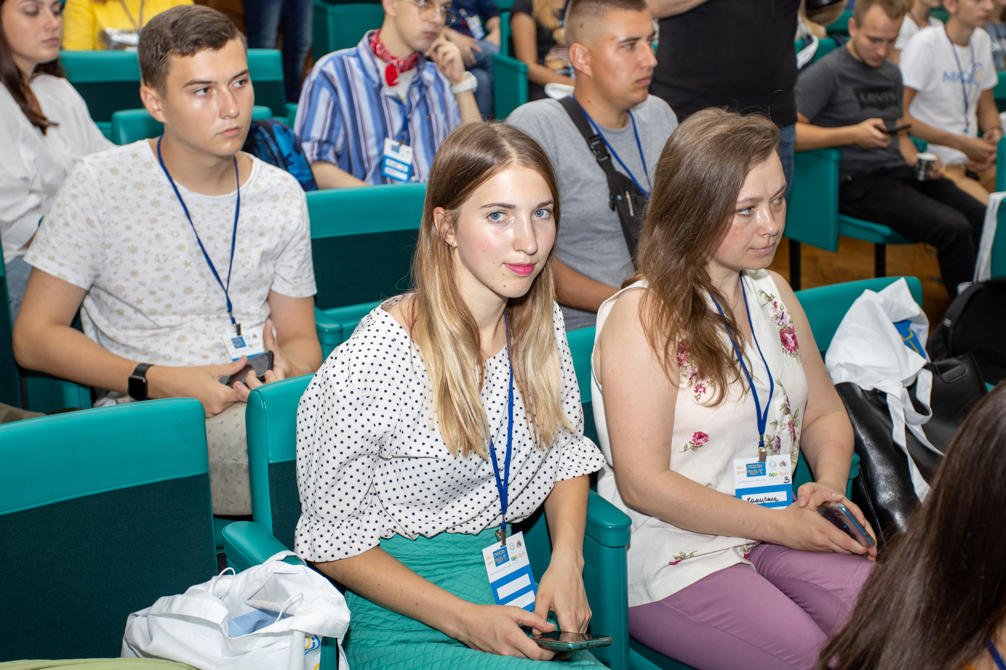 Учасники форуму «Молодь вирішує» – юнаки та дівчата з різних куточків Дніпропетровщини