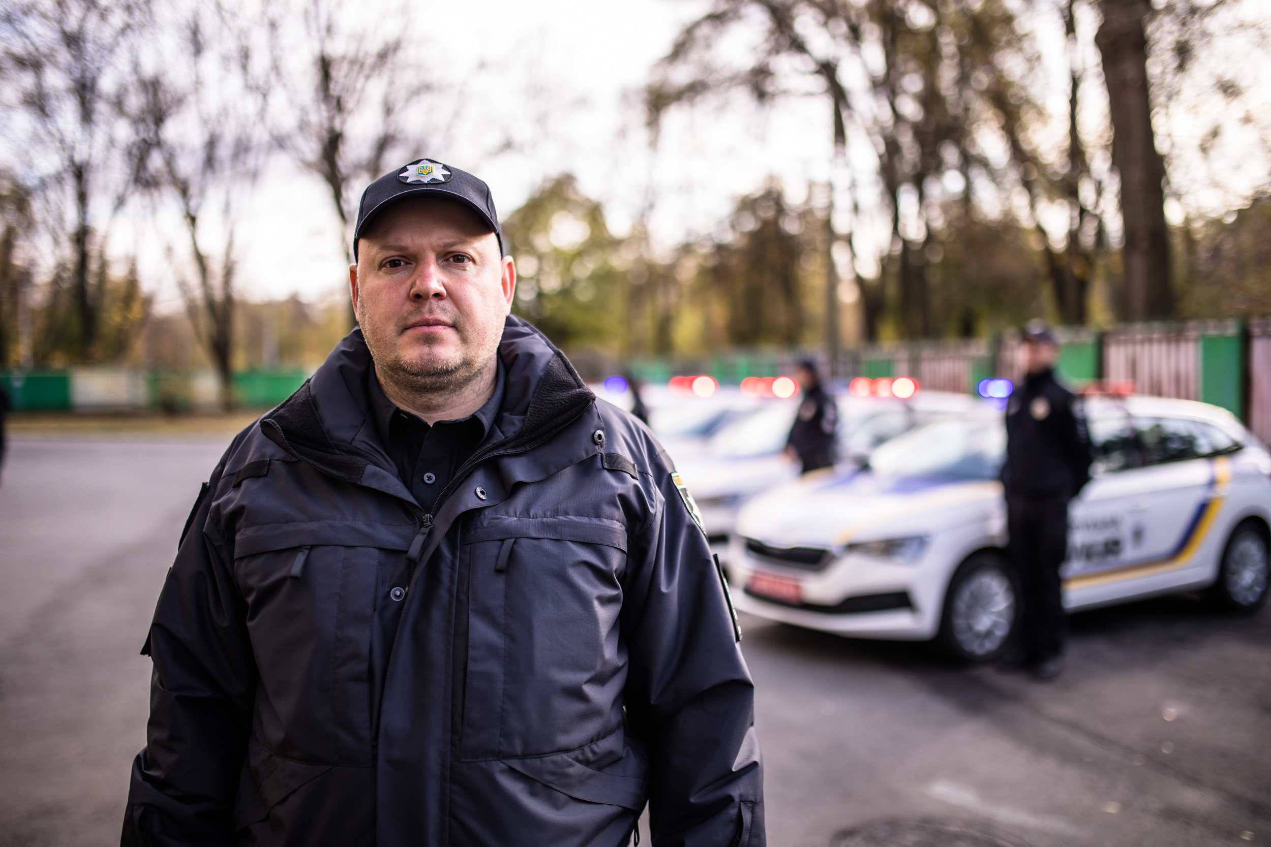 Начальник Управління Патрульної поліції у Дніпропетровській області Андрій Калюжний 