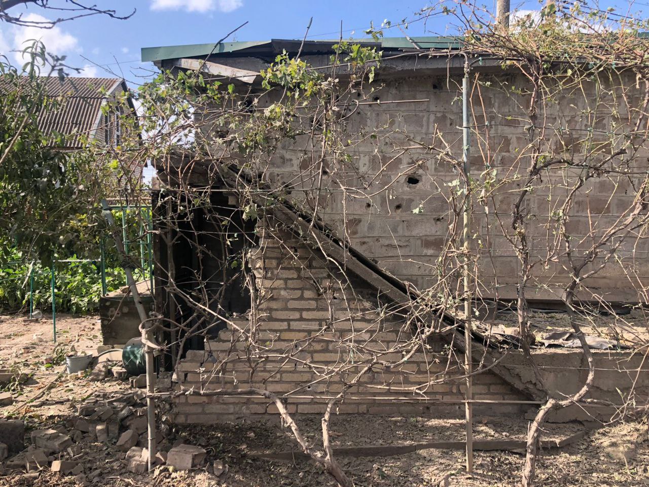 Понівечені приватні будинки