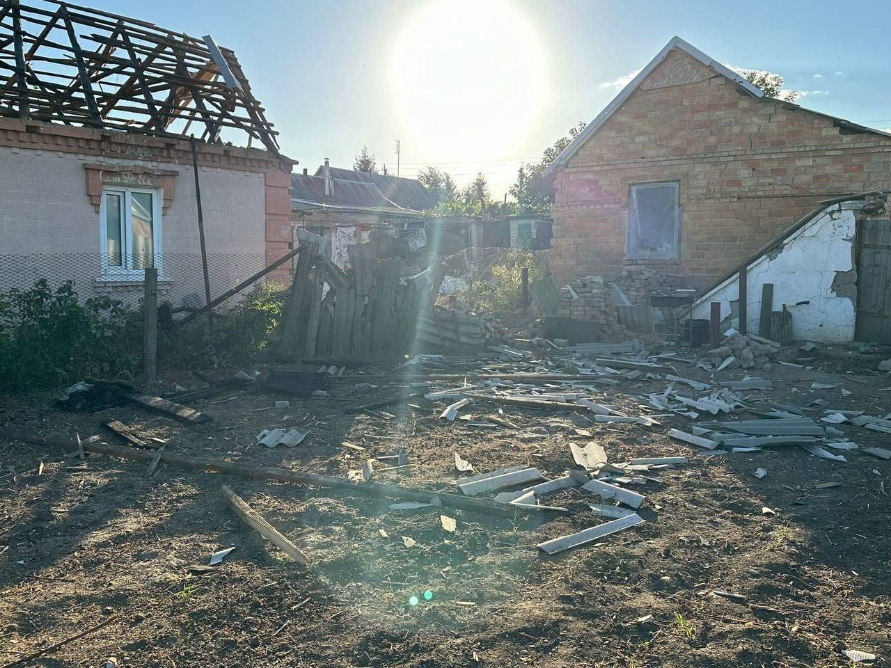 Наслідки роботи ворожої артилерії 