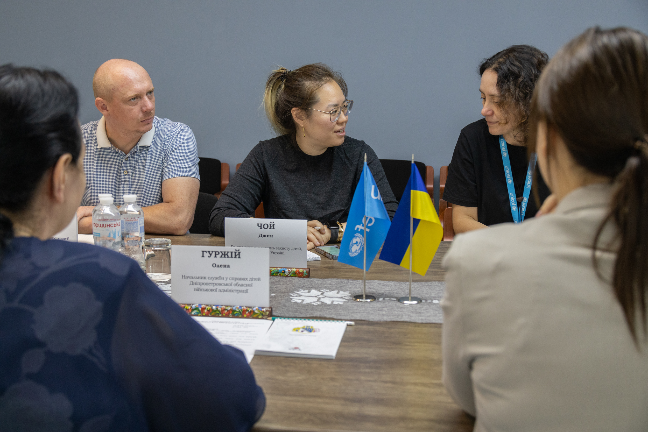 Керівниця секції захисту прав дітей Дитячого фонду ООН Джин Чой