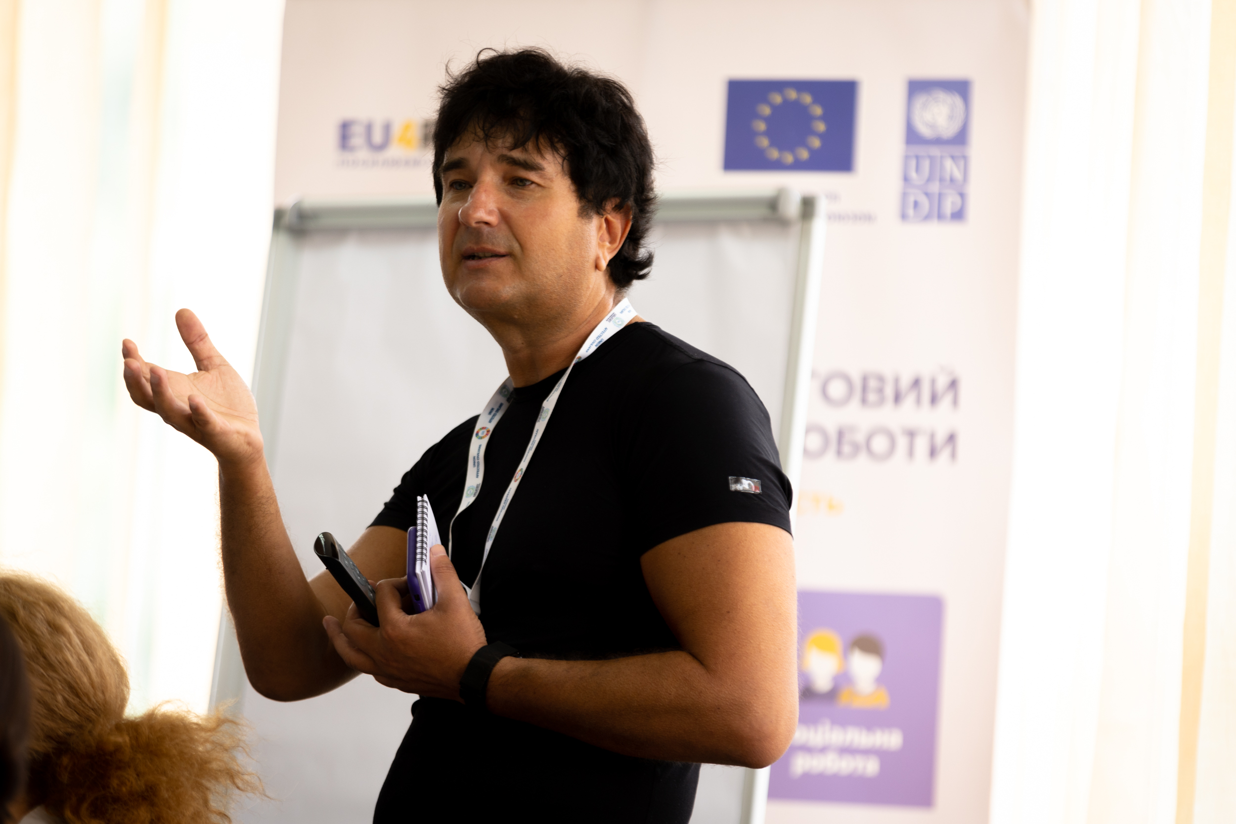 Регіональний координатор проєкту ГО «Ерлайт» Олег Мірошніченко