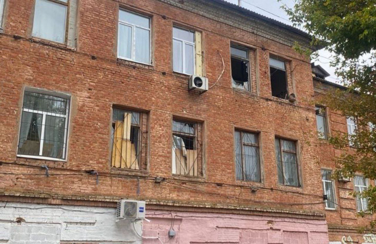 У Нікополі пошкоджений музей.