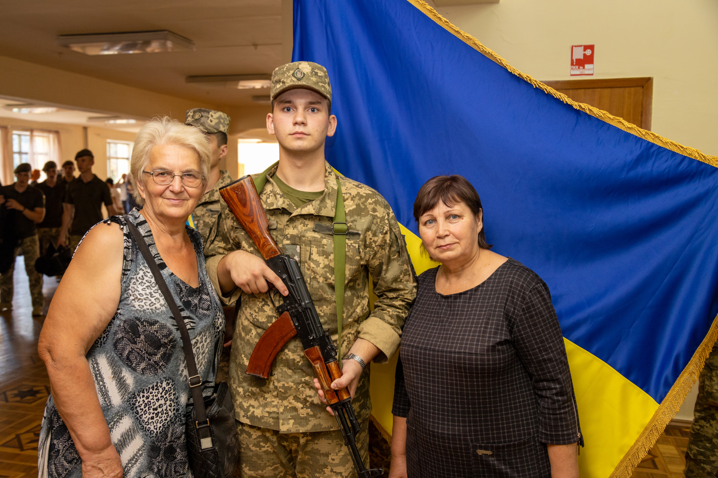 Батьки були поруч в такий важливий етап в житті