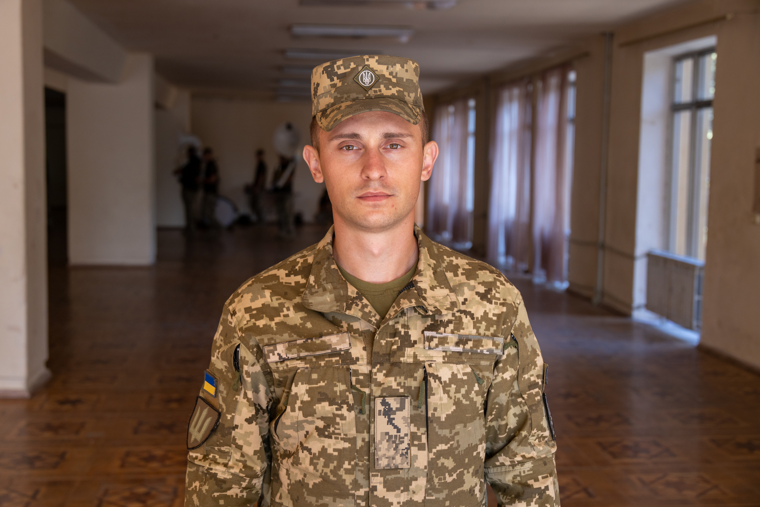 Начальник навчального курсу, майор Антон Коломієць