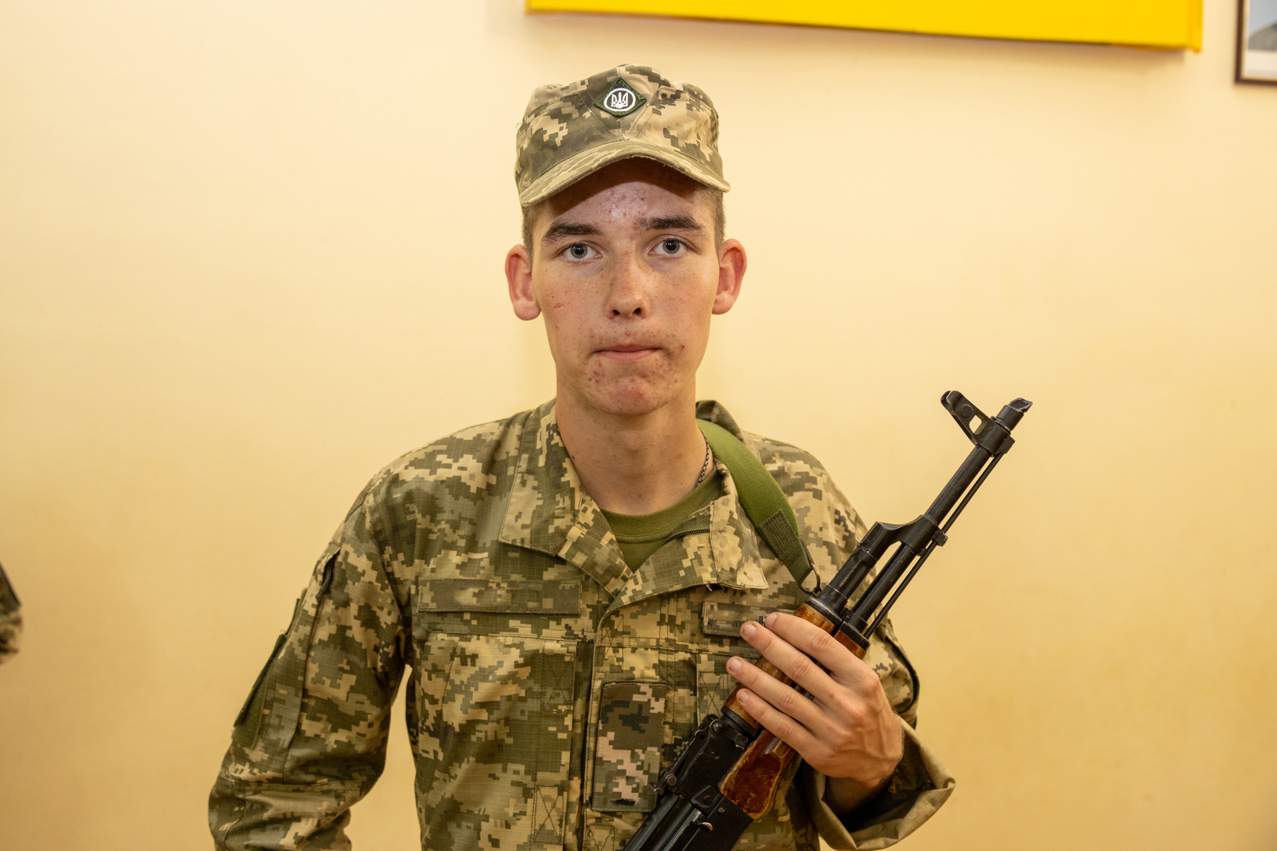 Новоспечений солдат Максим