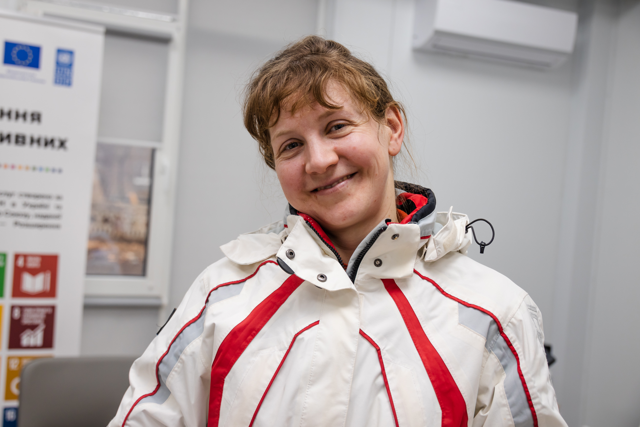 Місцева мешканка Світлана