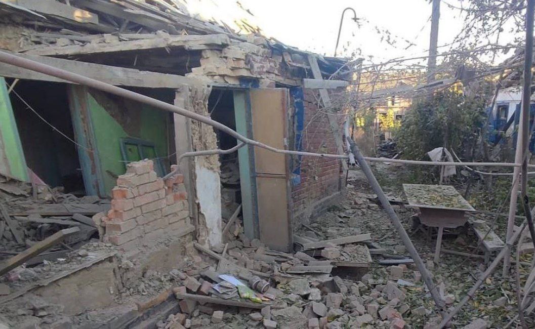 Руйнування на приватному подвірʼї 