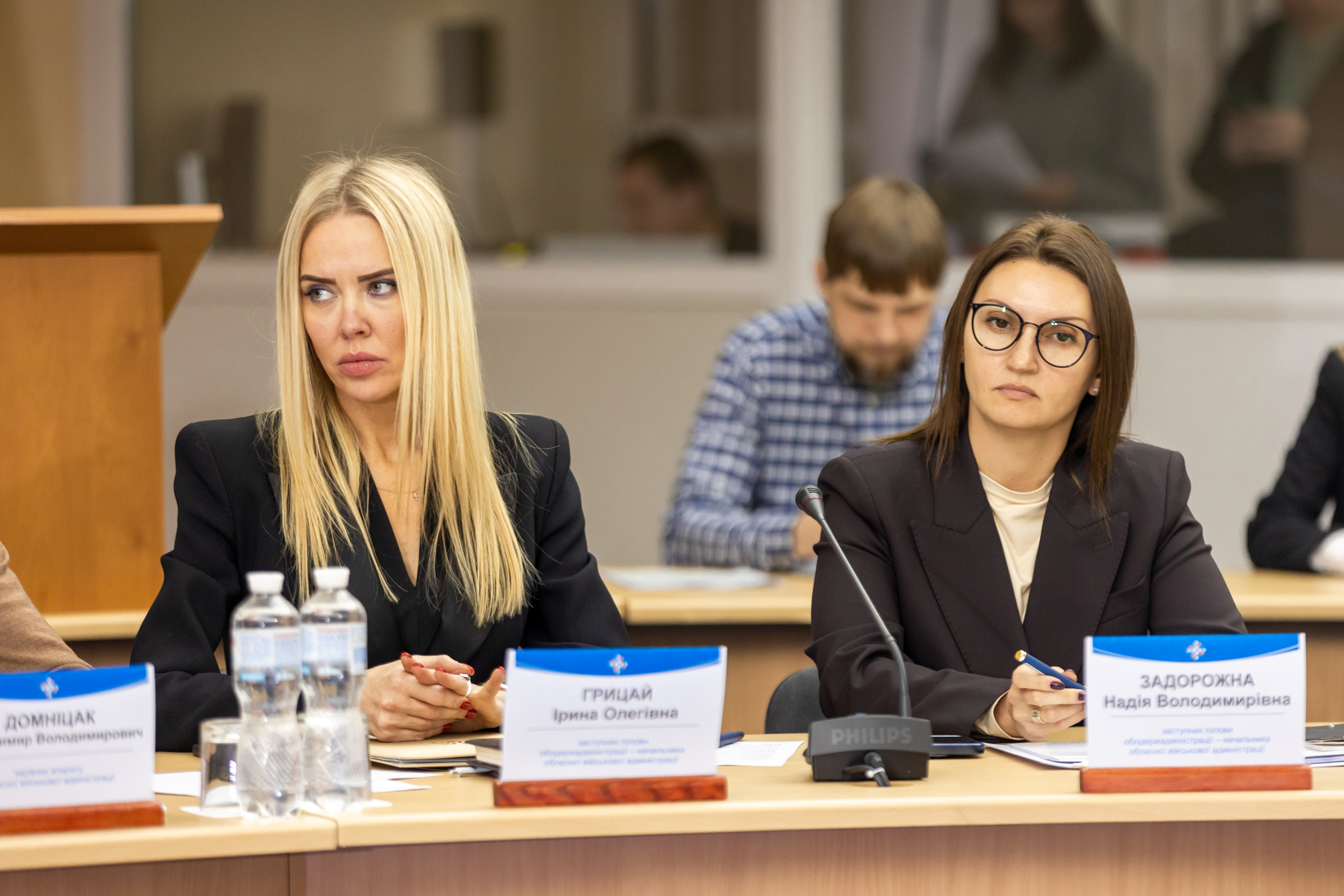 Заступники начальника ОВА Ірина Грицай та Надія Задорожна
