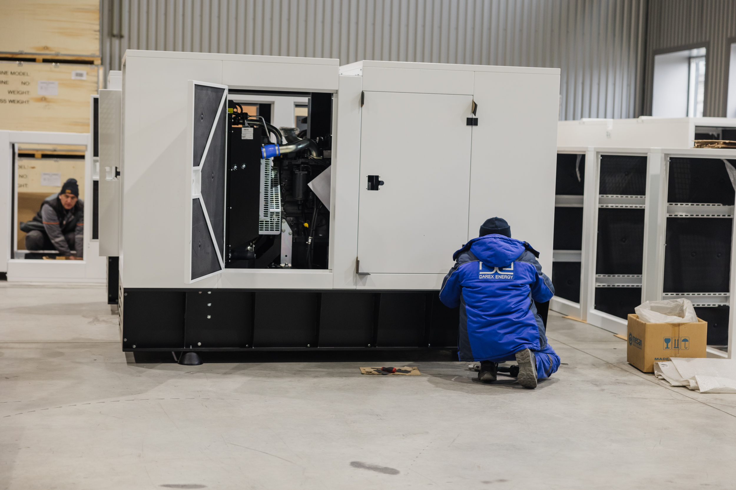 Процес зборки установки 