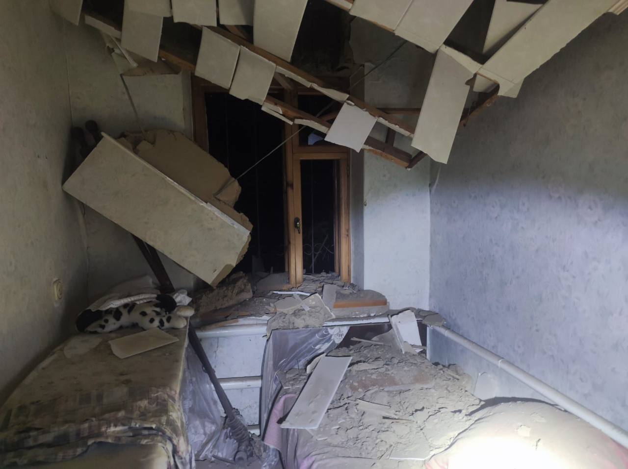 Руйнування всередині будинку
