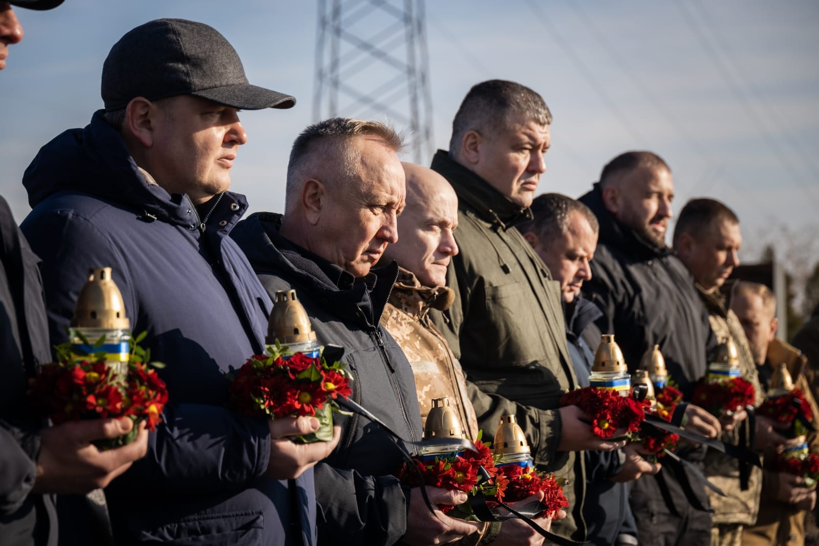 Церемонія вшанування загиблих воїнів