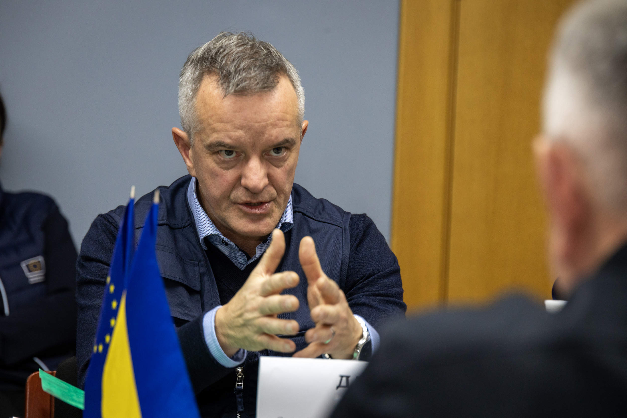  Заступник керівника Генерального директорату Єврокомісії з питань гуманітарної допомоги та цивільного захисту населення Ганс Дас