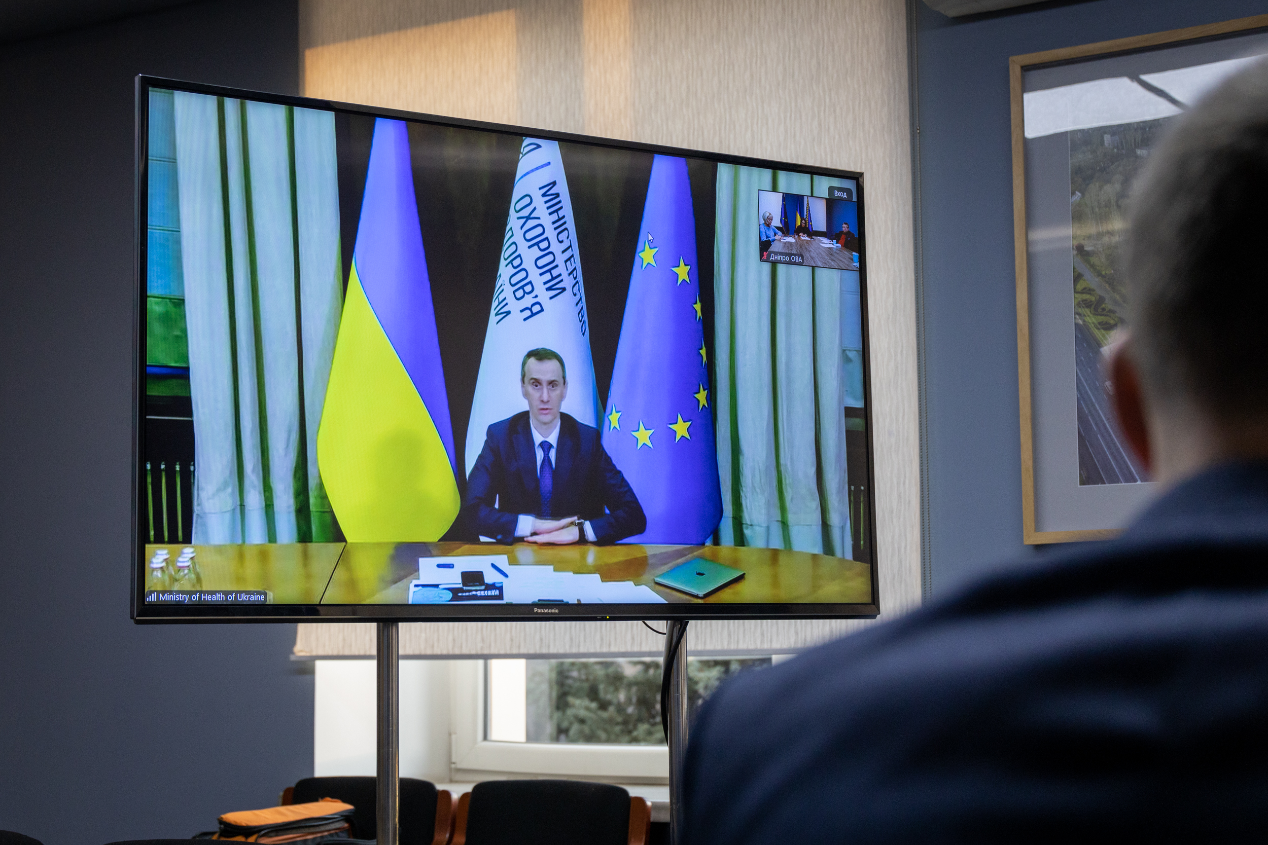 Модерував на зустрічі міністр охорони здоров’я України Віктор Ляшко