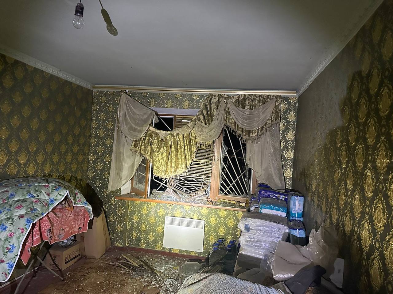 Наслідки ворожого обстрілу