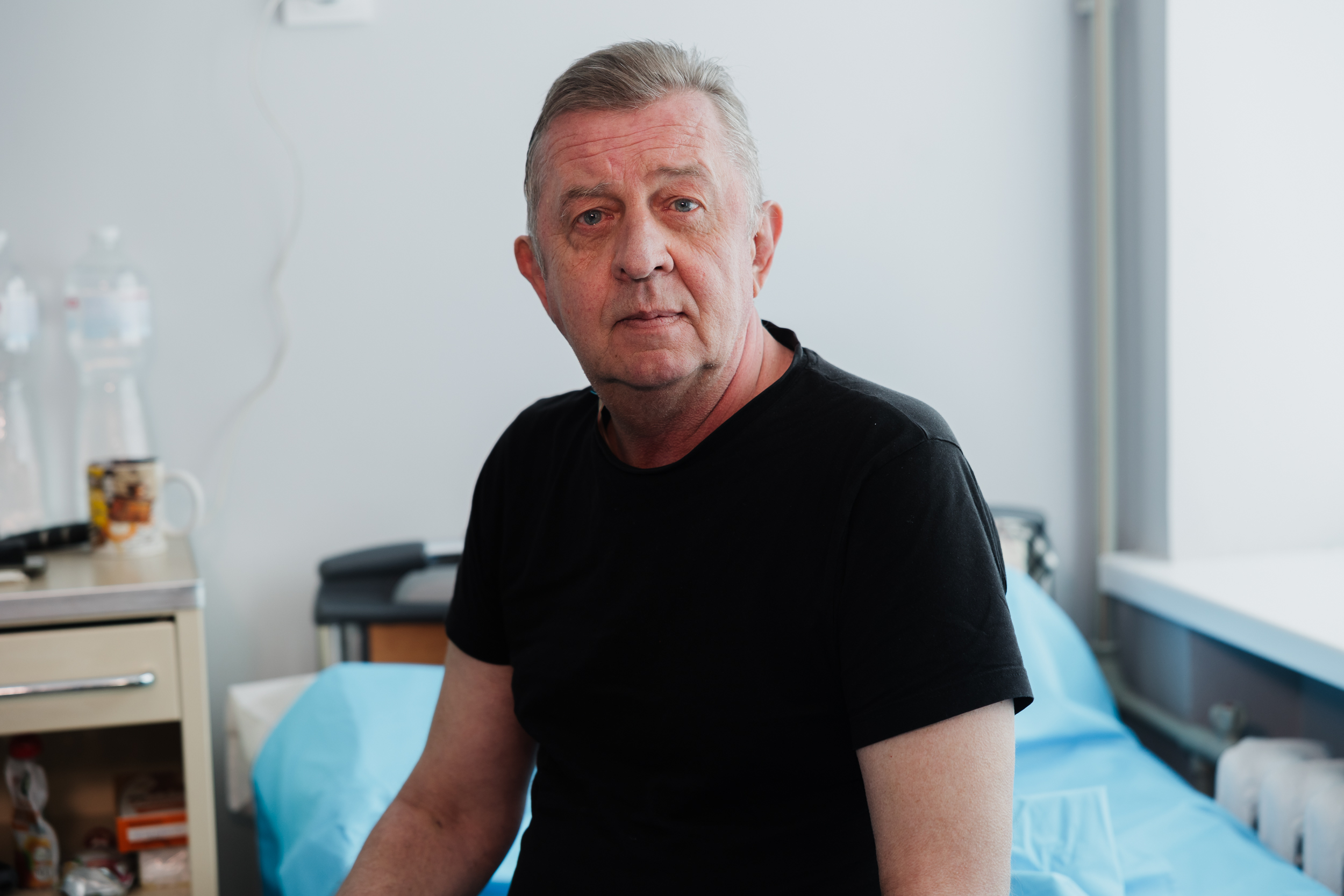 Пан Олександр походить лікування у відділенні