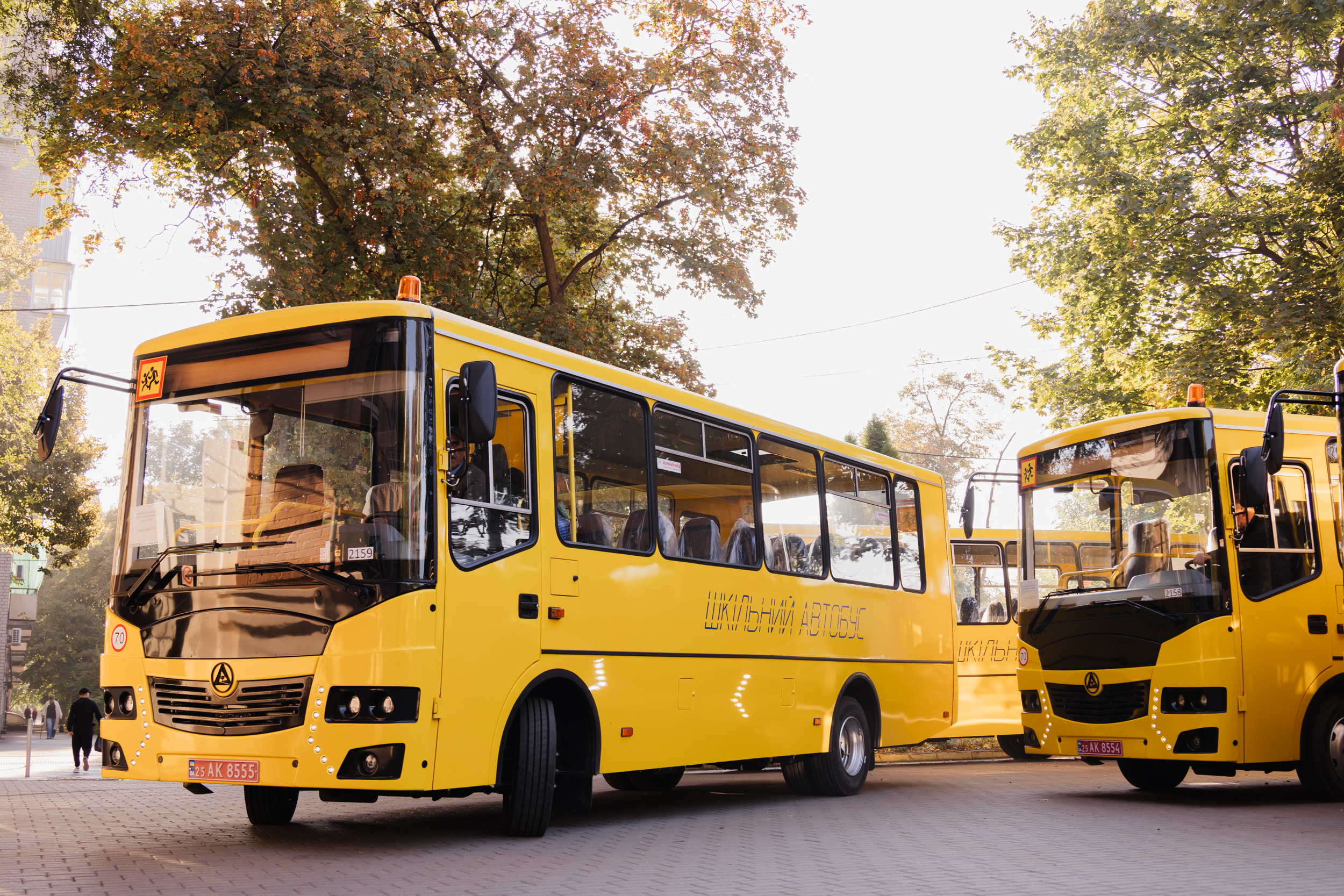 Шкільні автобуси