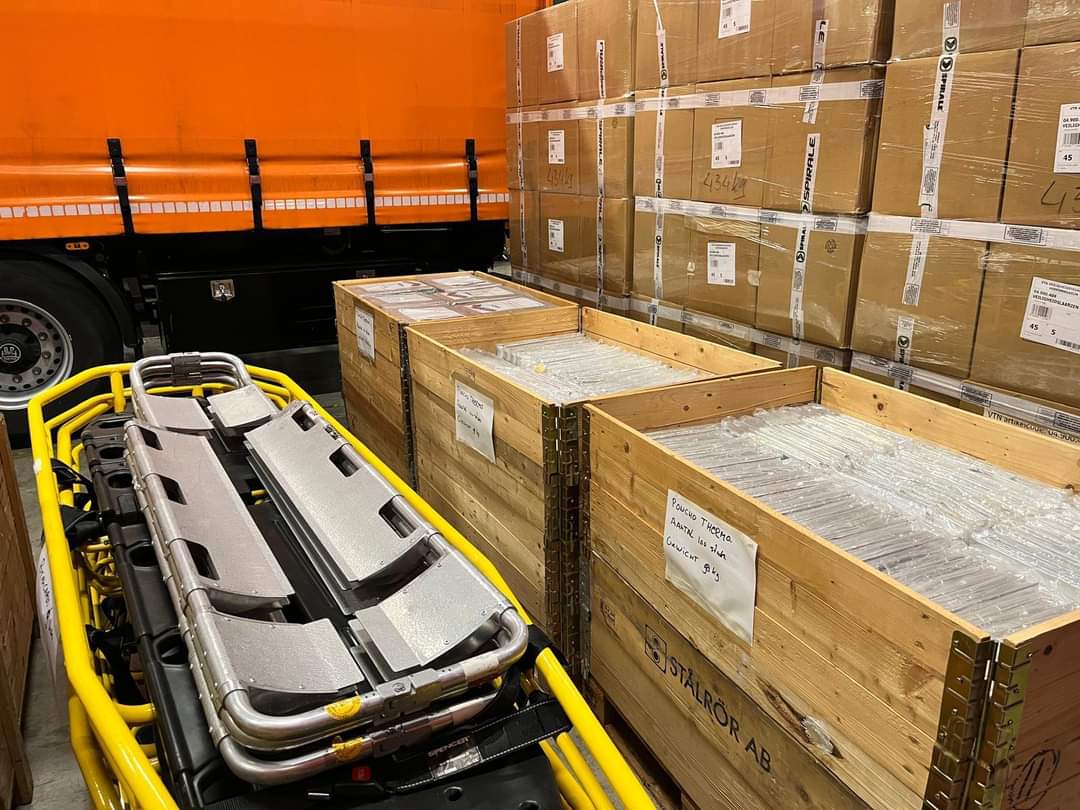 Гуманітарний вантаж передбачає й підсилення для лікарень