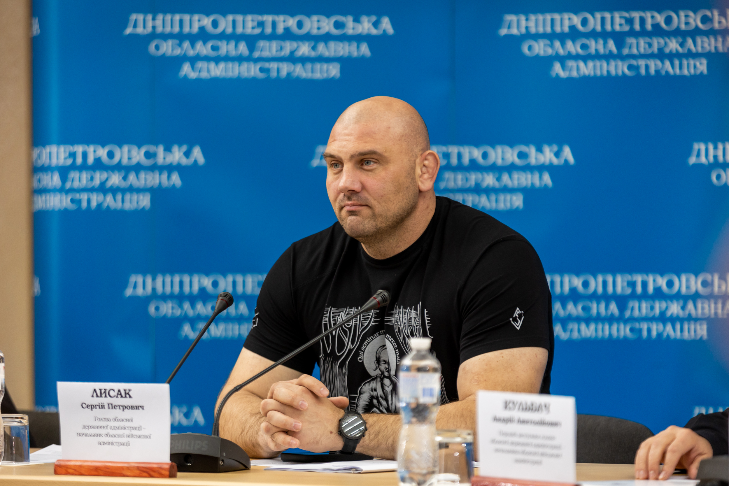 Начальник ОВА Сергій Лисак