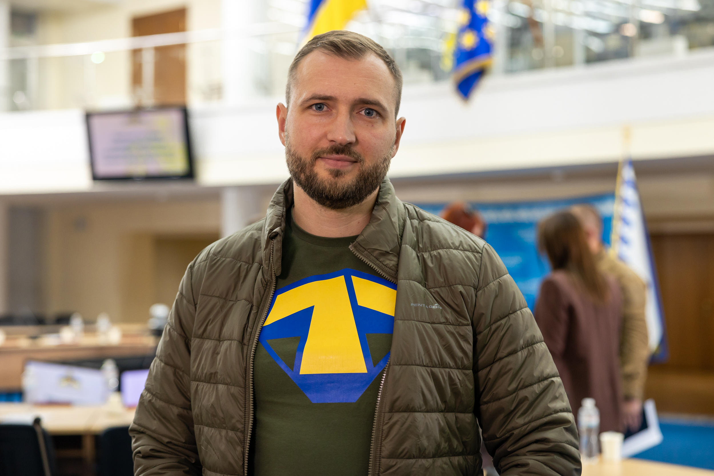 Ветеран, амбасадор проєкту ТитаниUA Максим Шункін