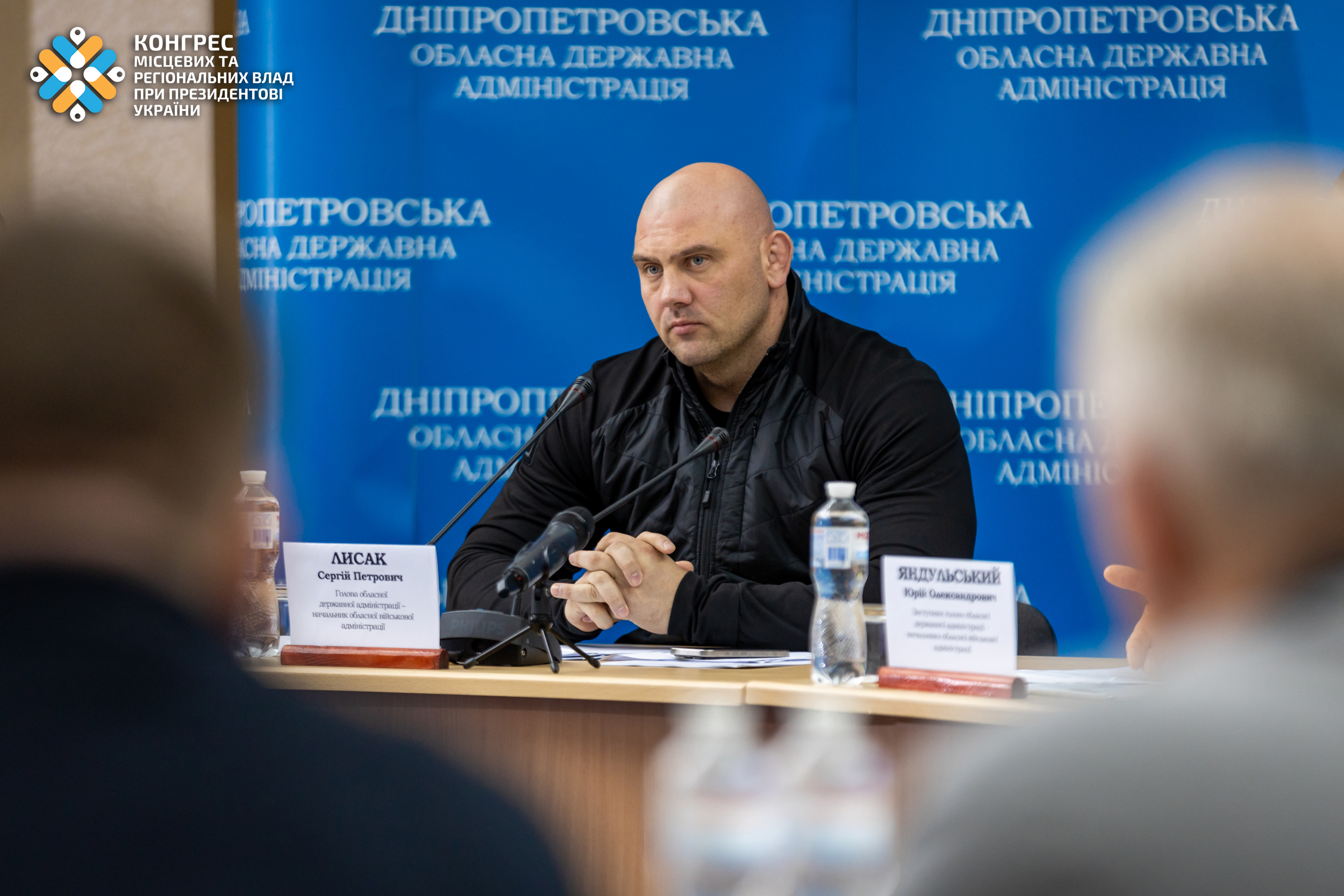 Начальник ОВА Сергій Лисак. 