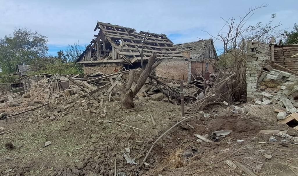 Наслідки обстрілу Нікопольщини з РСЗВ