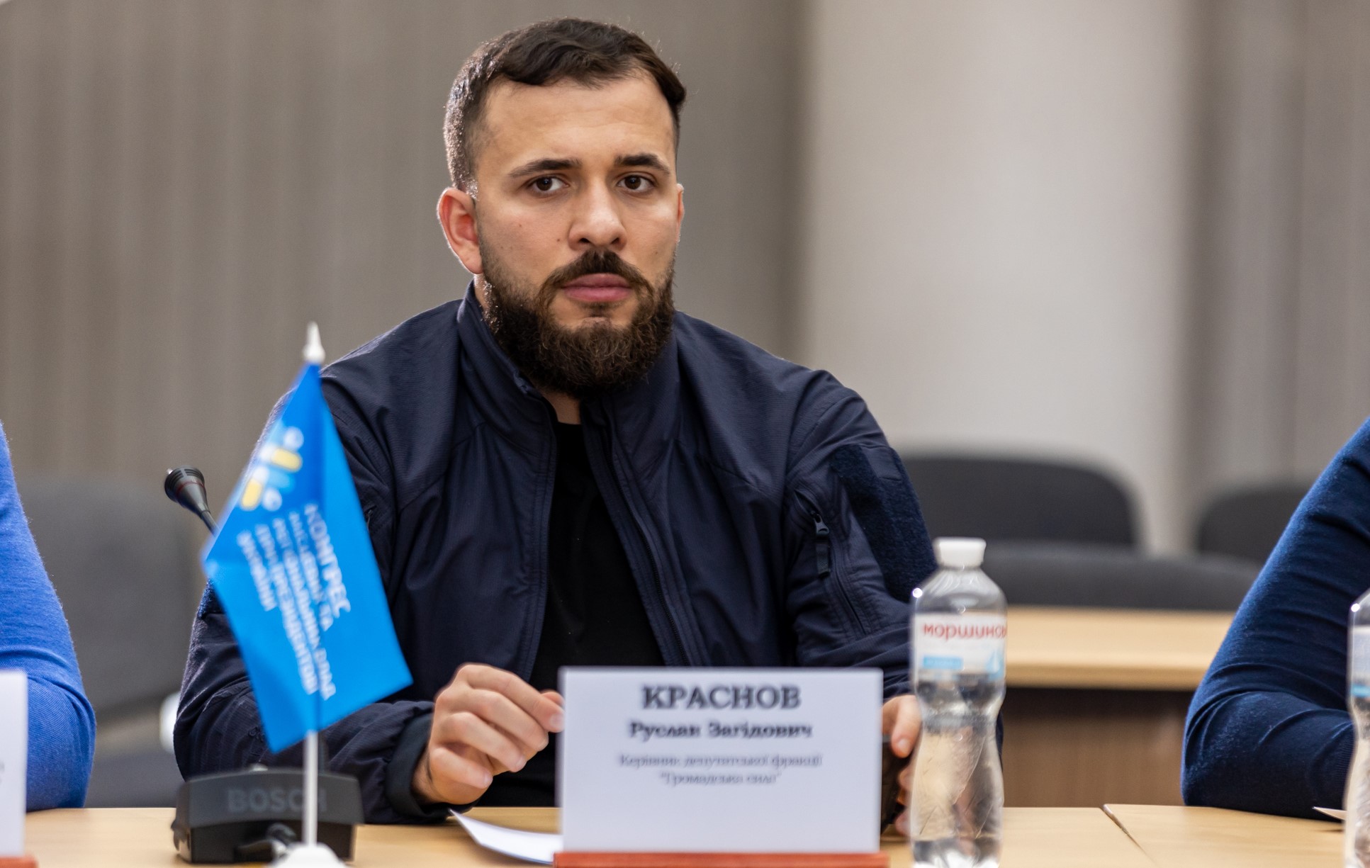 Депутат обласної ради, керівник фракції «Громадська сила» Руслан Краснов 