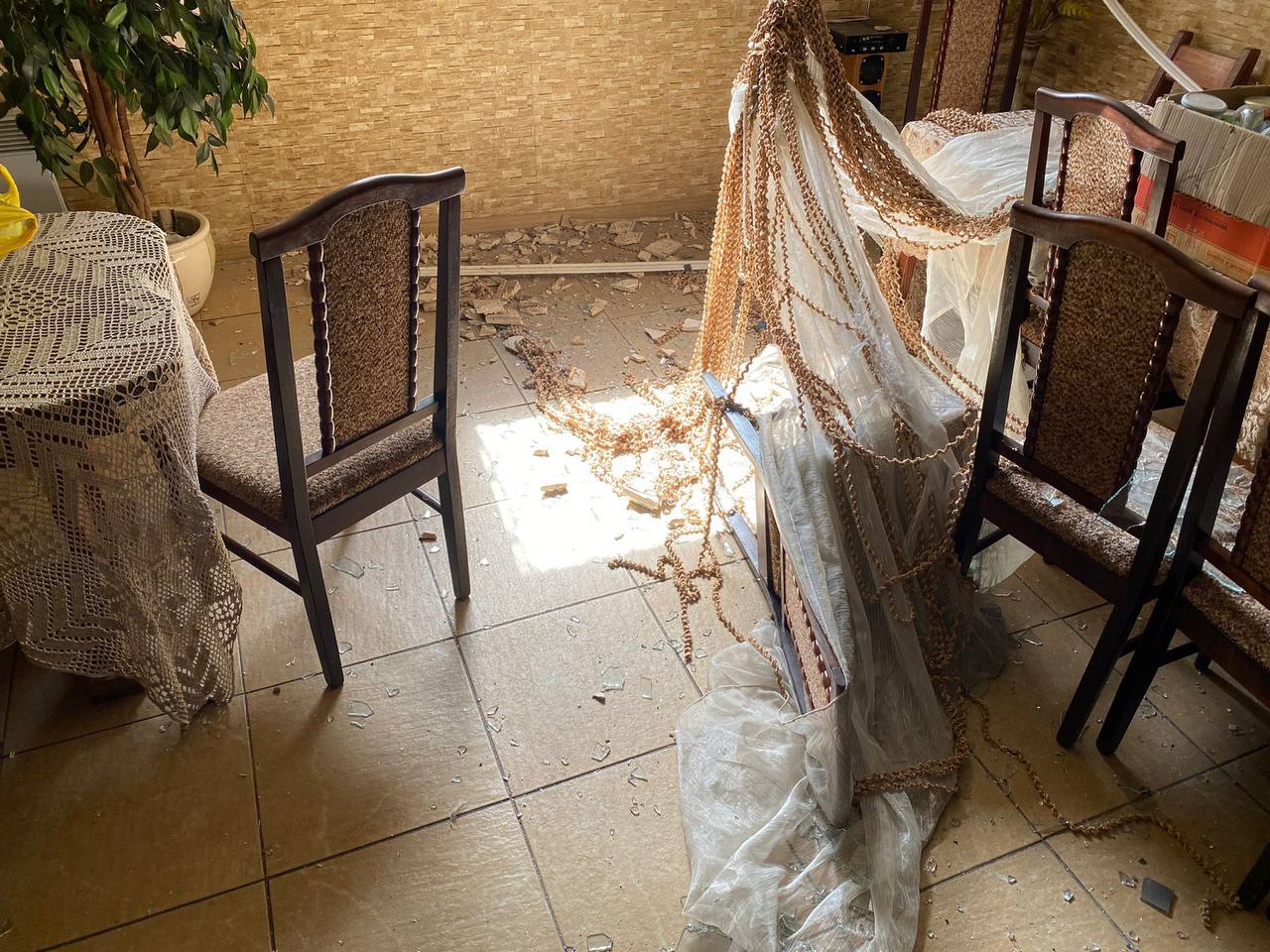 Наслідки обстрілу