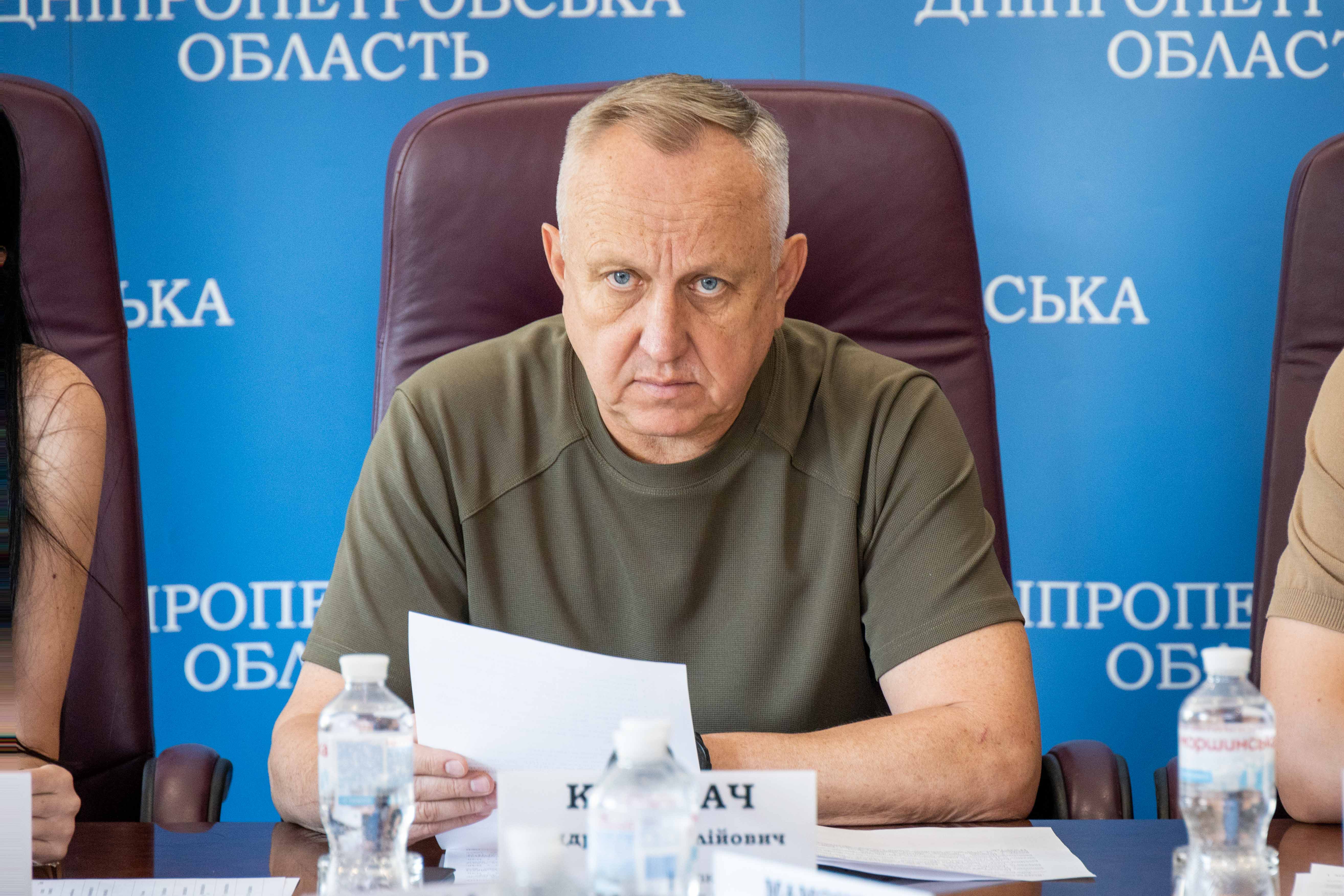 Перший заступник начальника ОВА Андрій Кульбач. 