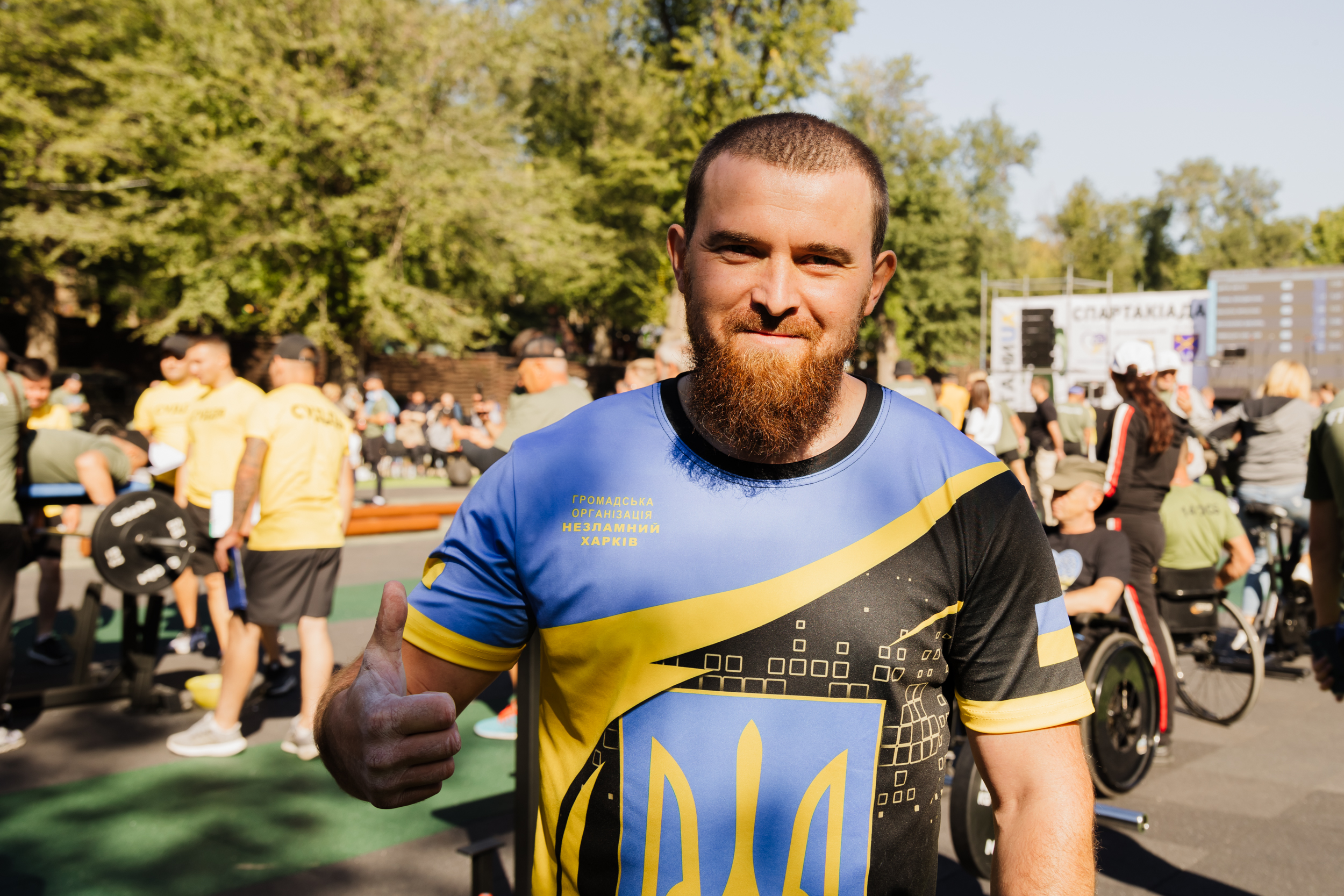 Оборонець з Харківської області Сергій.