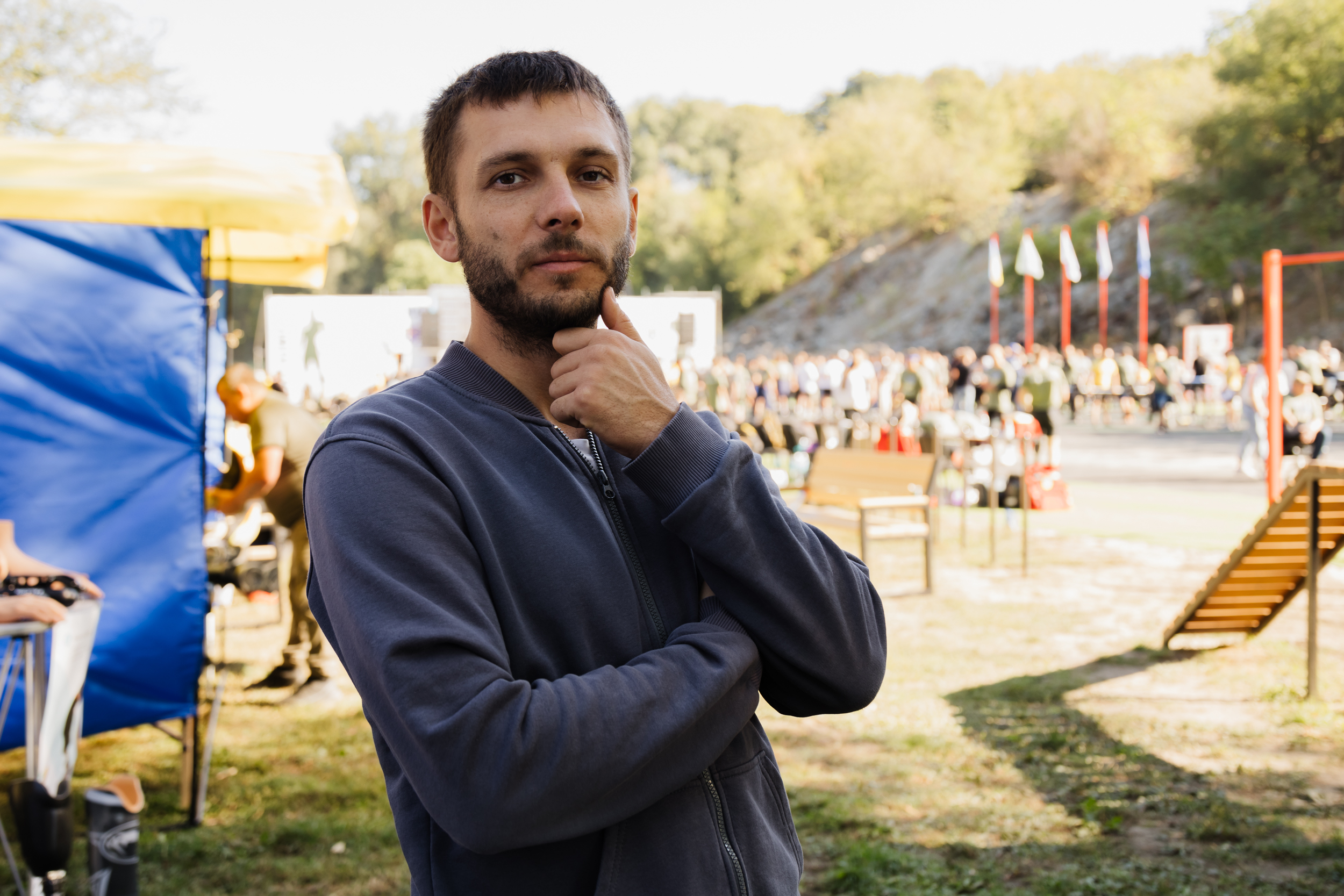 Завідувач реабілітаційного напрямку одного з медцентрів Дніпра Євген.