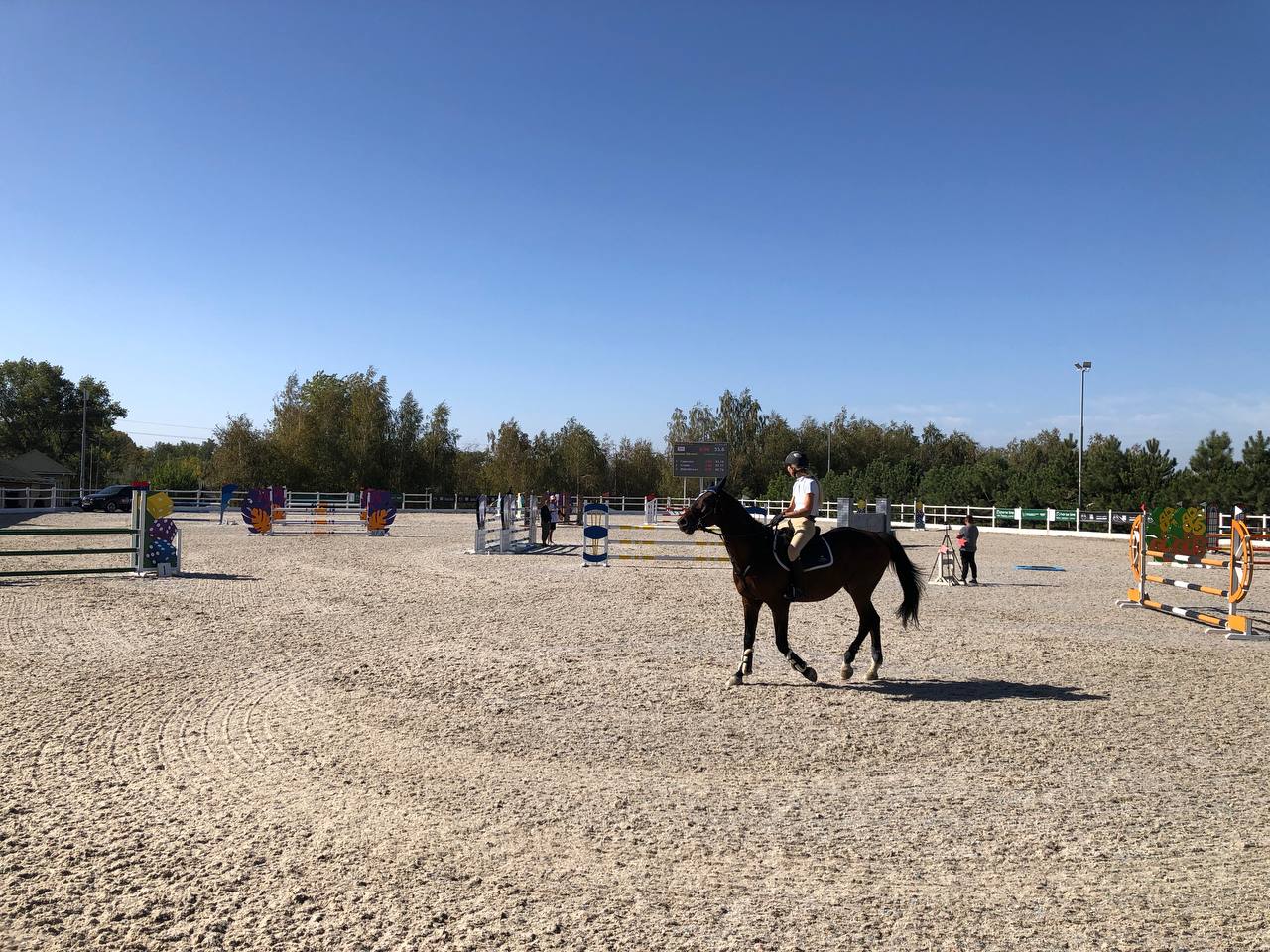  В останній день вершники змагалися на висотах від 50 до 130 сантиметрів