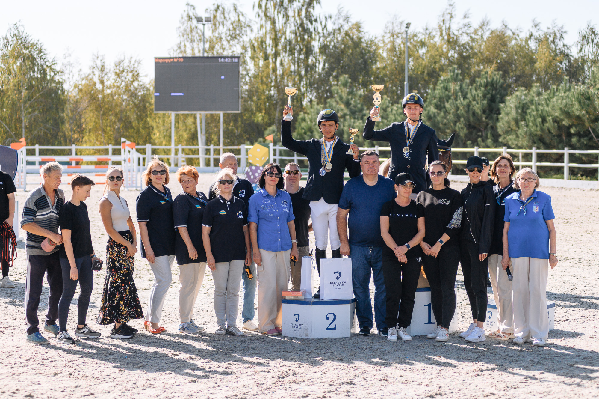 У Відкритих регіональних змаганнях з конкуру взяли участь понад 150 спортивних пар