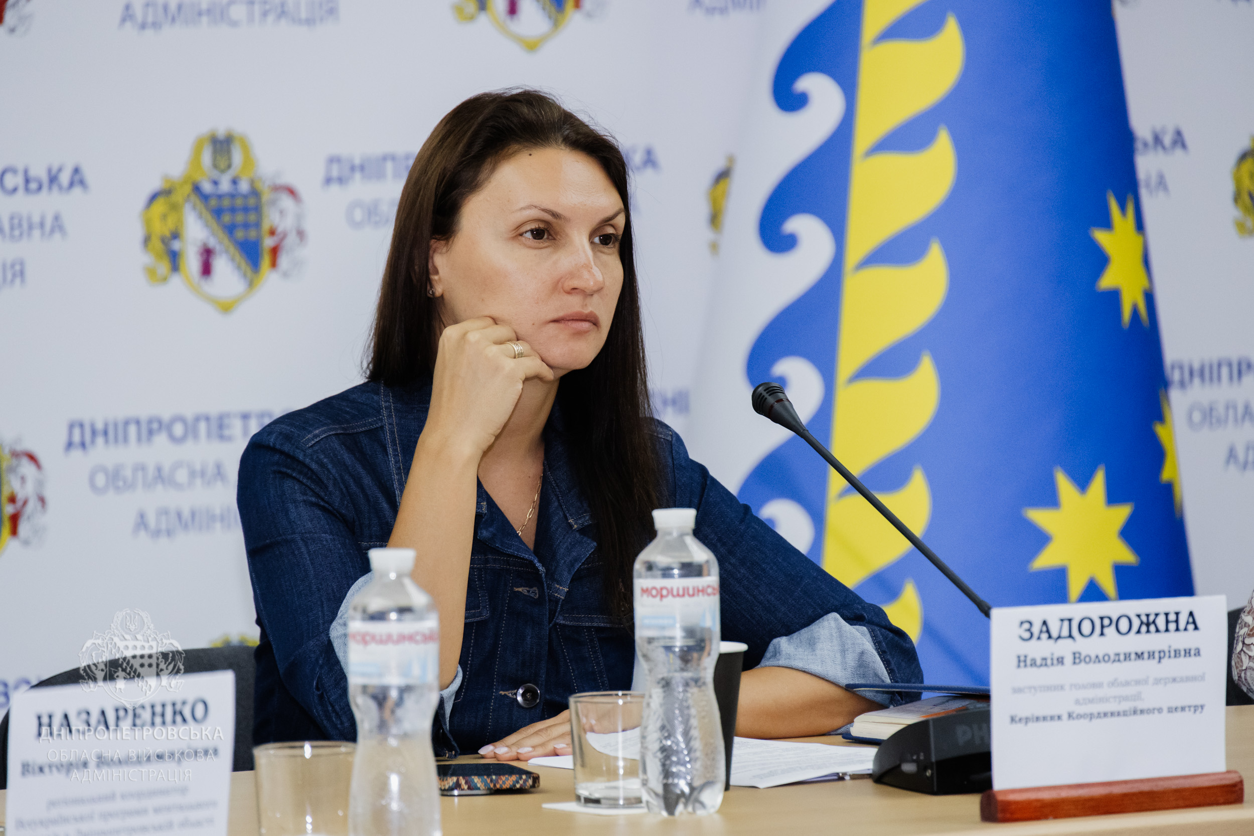 Заступник начальника Дніпропетровської ОВА Надія Задорожна 