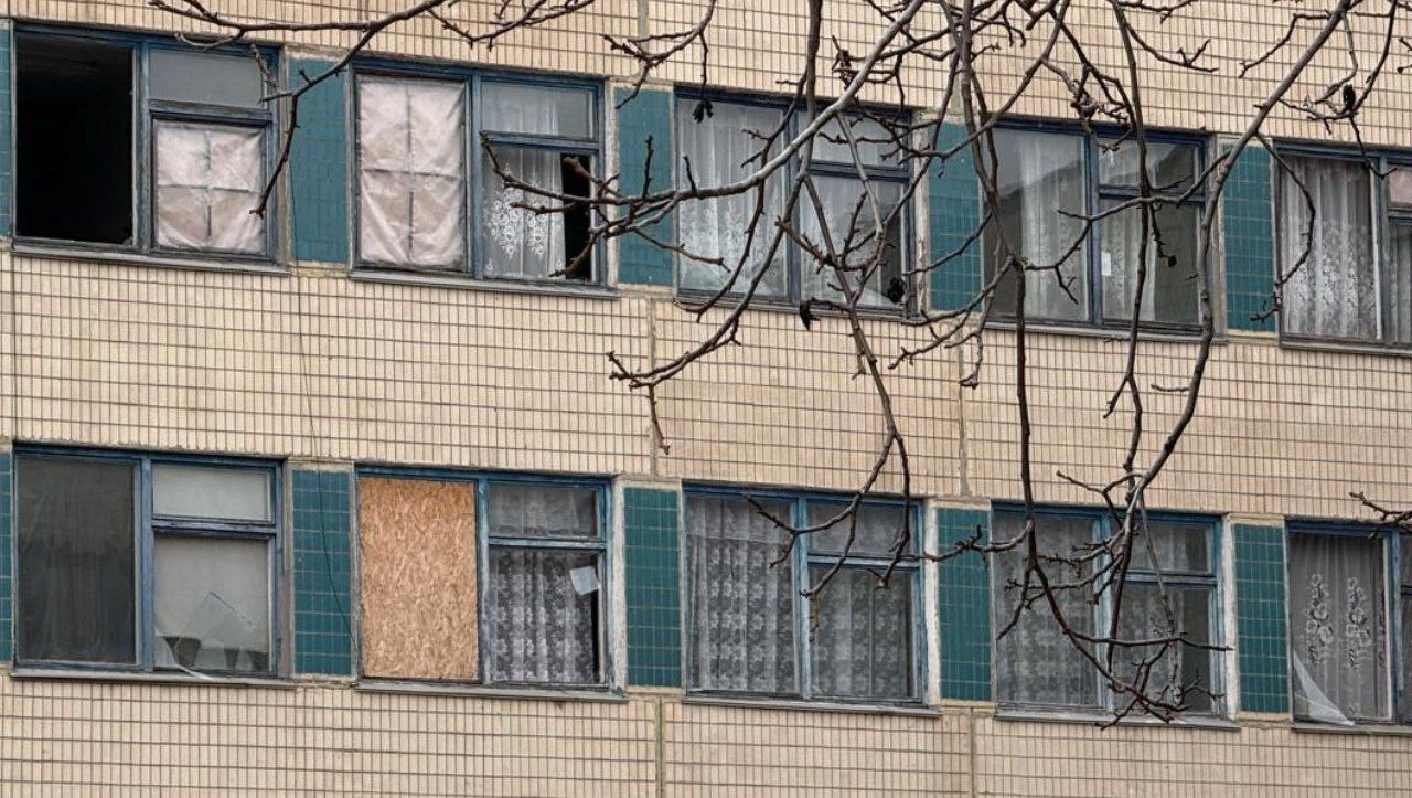 Понівечений заклад освіти.