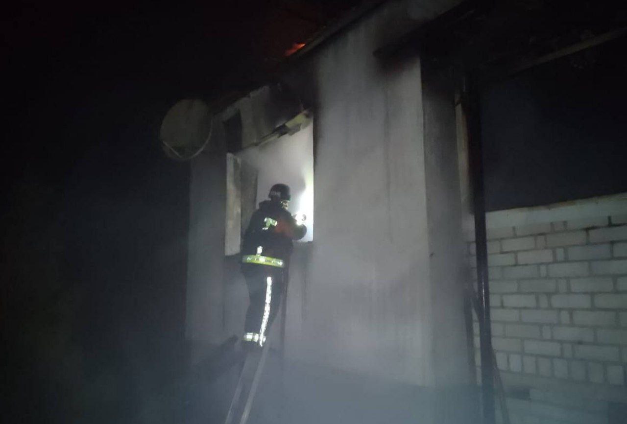 Надзвичайник на місці атаки.