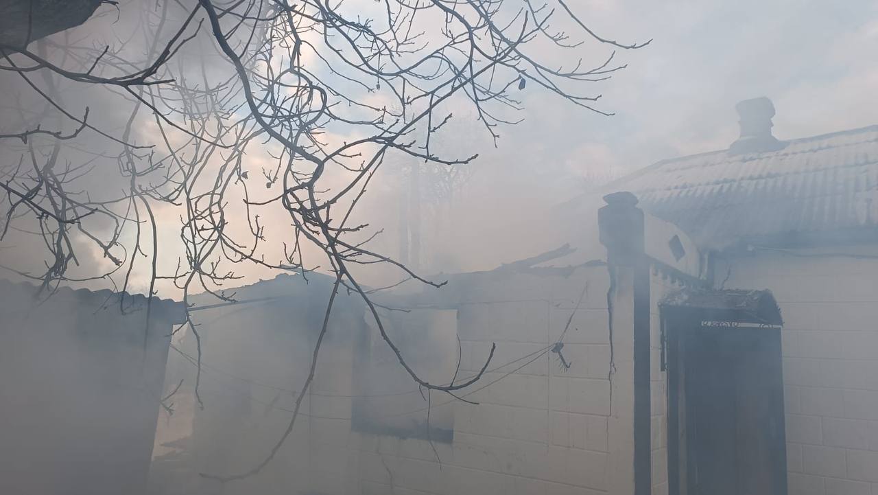 Через ворожу атаку на Синельниківщині зайнявся приватний будинок