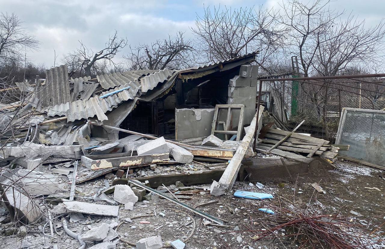 Зруйнована господарська споруда