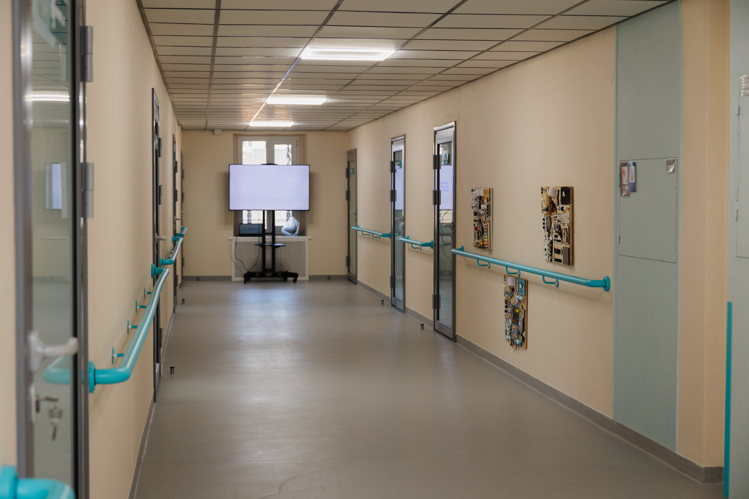 Оновлений коридор відділення