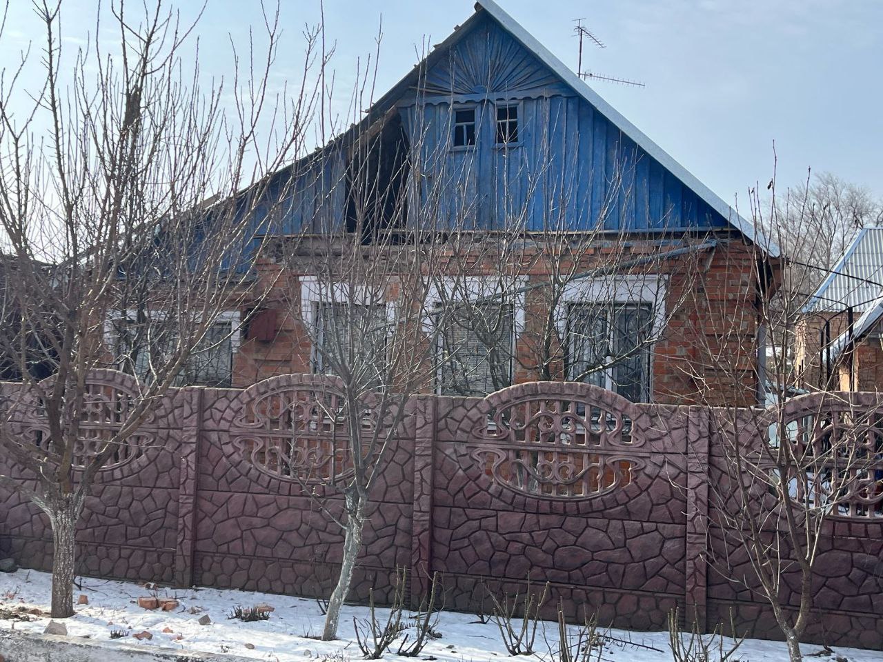 В оселі пошкоджений дах