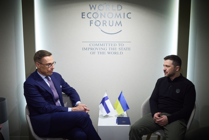 Президенти України та Фінляндії