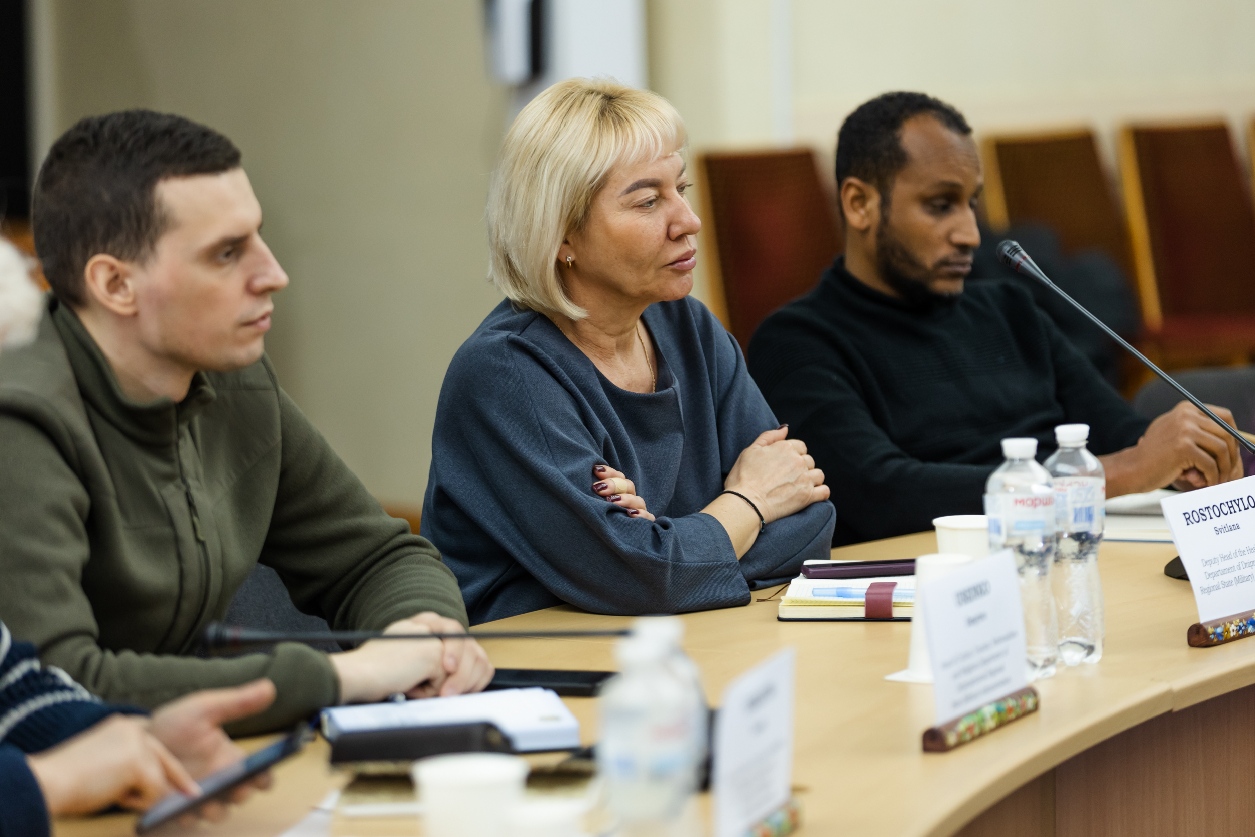 За одним столом – представники ОВА та міжнародні партнери