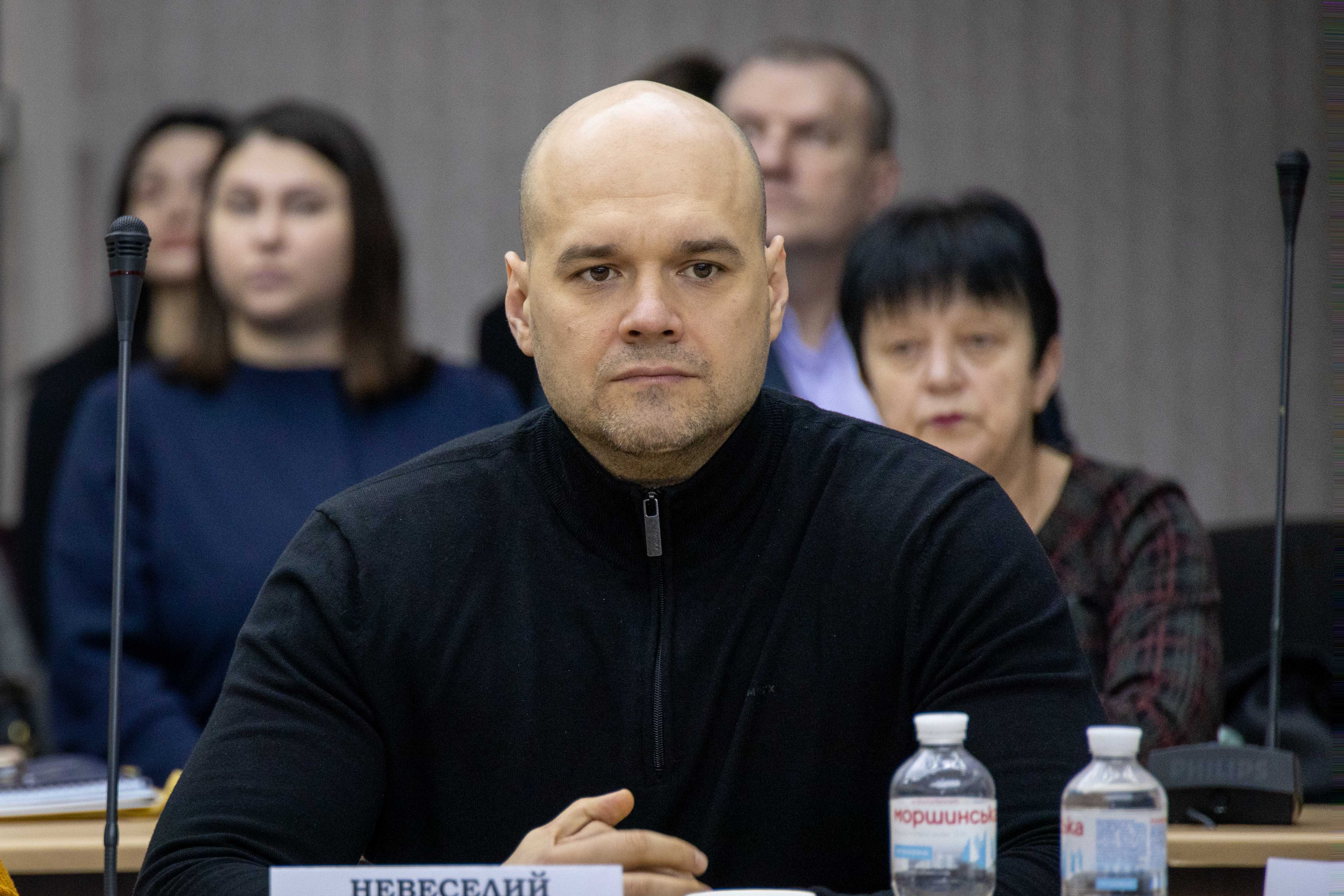 Очільник Зеленодольської громади Дмитро Невеселий