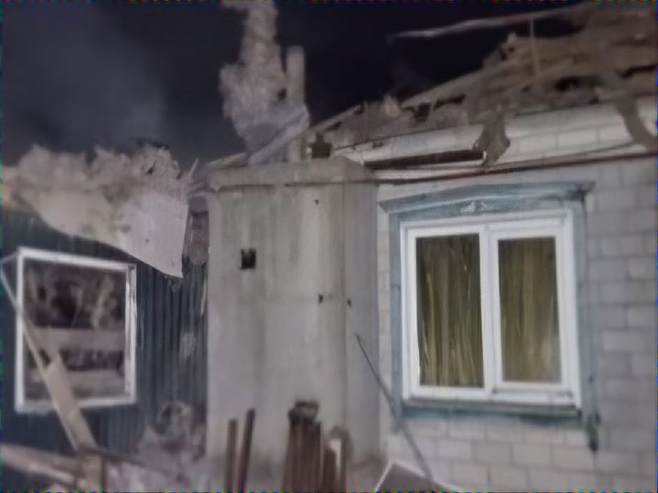Пошкоджений будинок у Дніпровському районі
