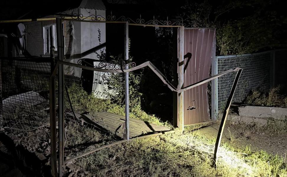 Пошкодження на приватному подвірʼї 