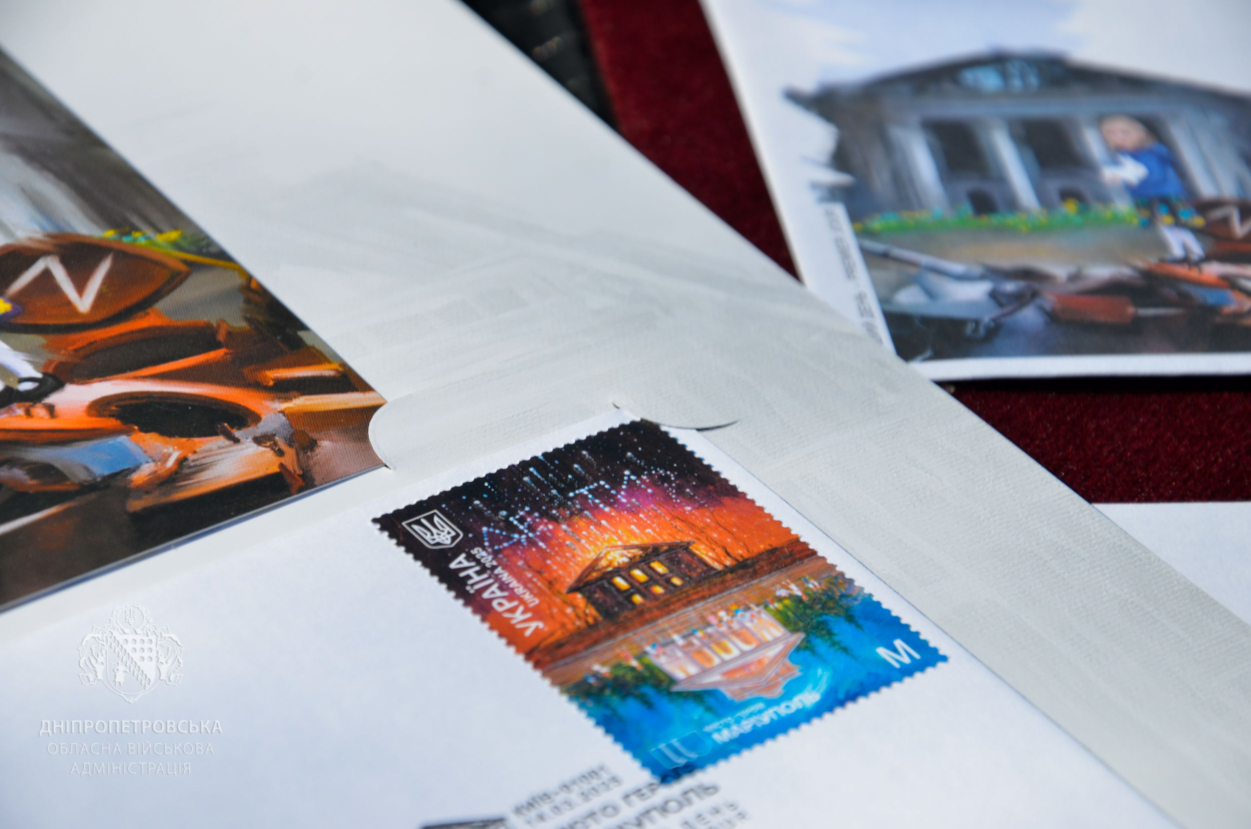 На марці – будівля Драмтеатру