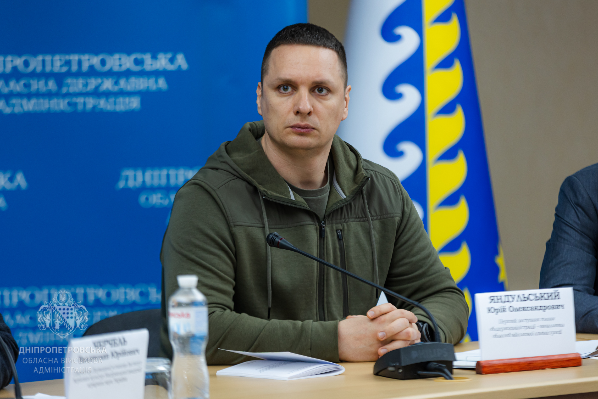 Перший заступник начальника ОВА Юрій Яндульський