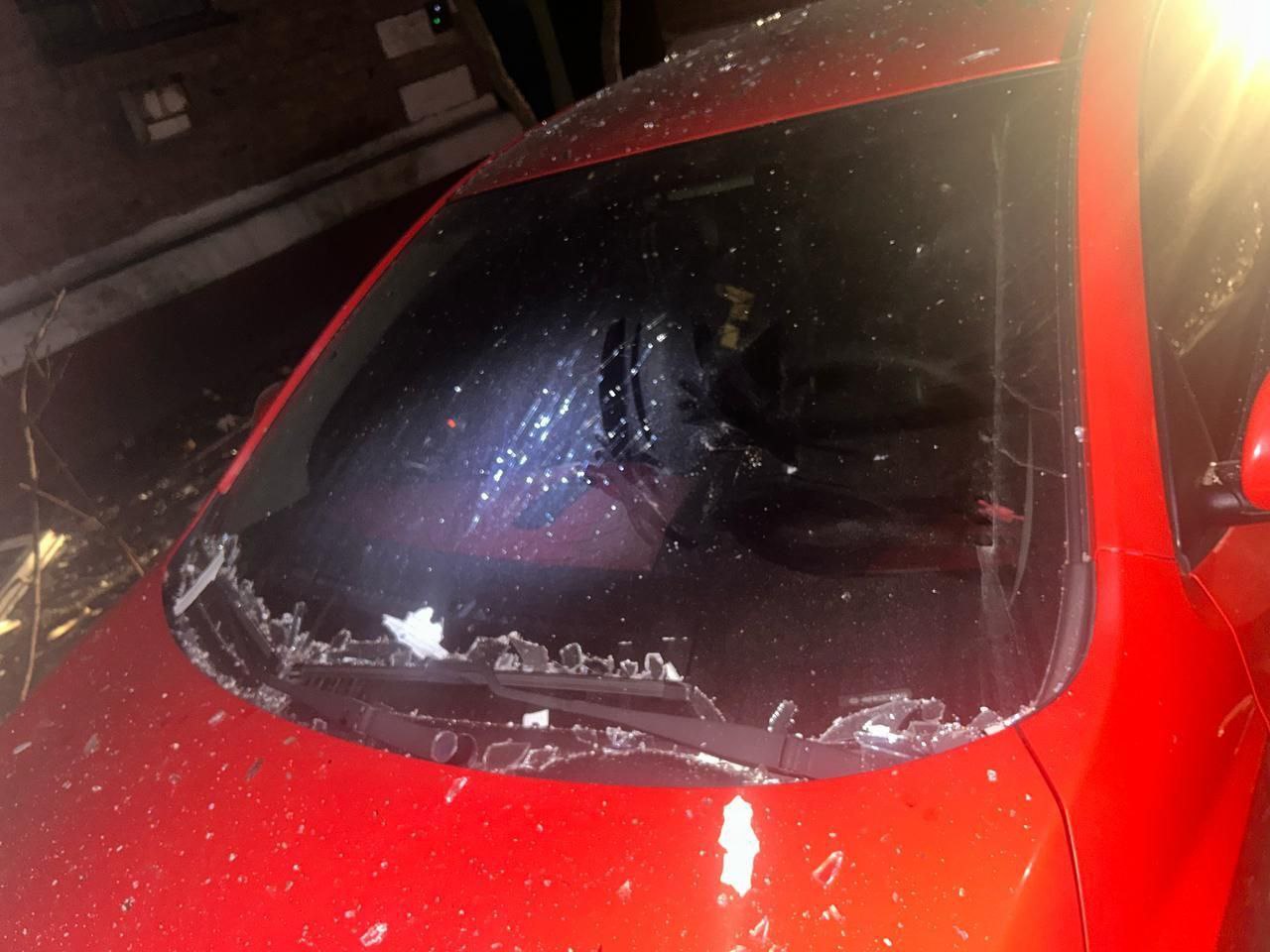 Потрощена автівка