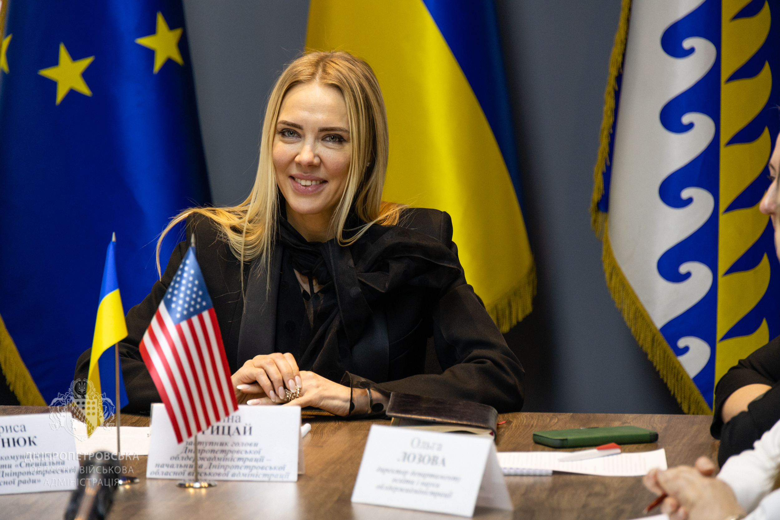 Заступник начальника ОВА Ірина Грицай