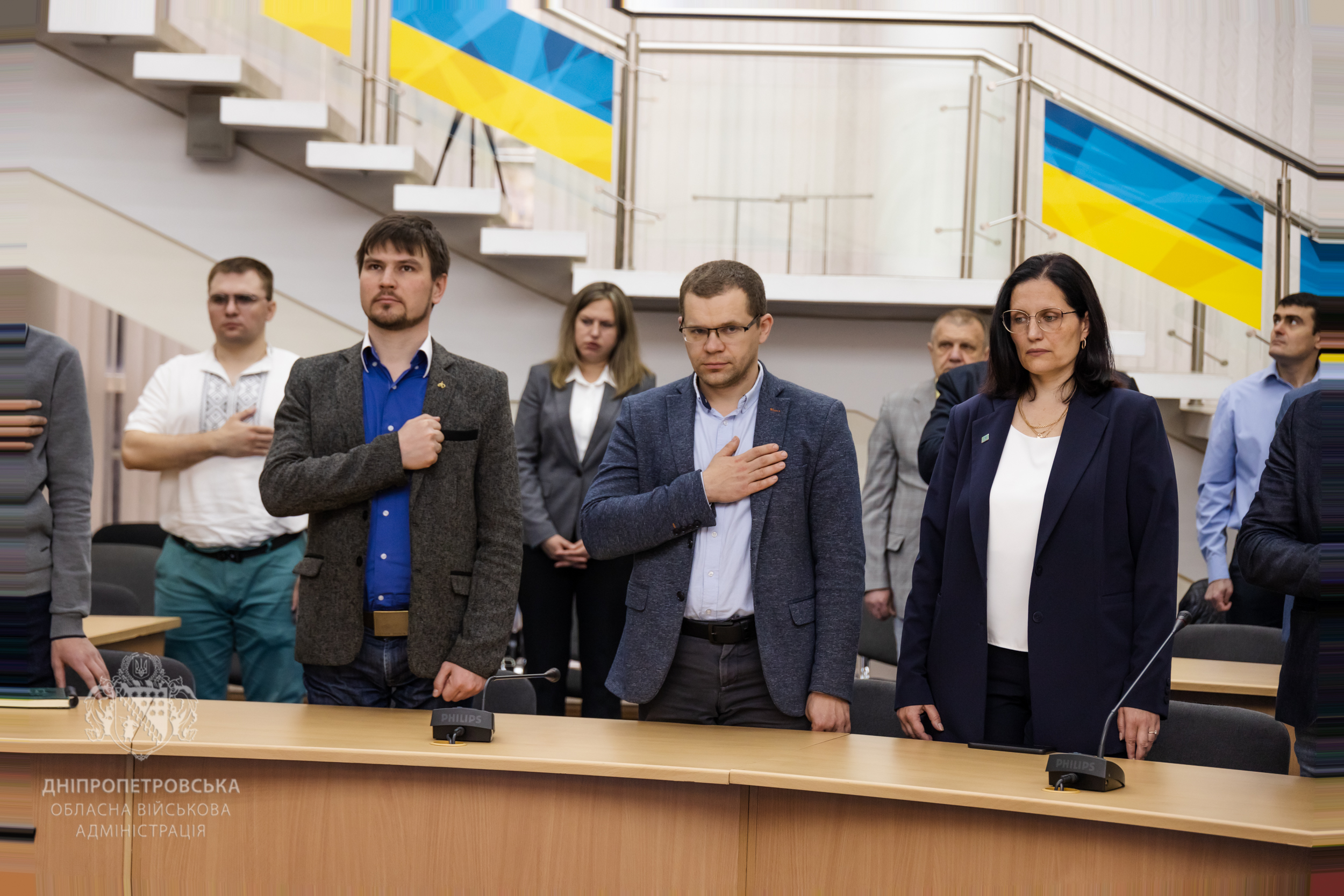 Урочистості розпочали з Гімну України 